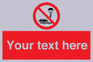 Custom No parasailing